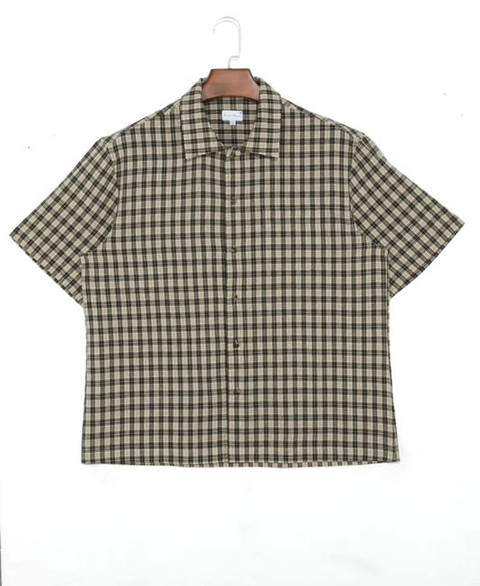 Plaid Button Up [Brown]
