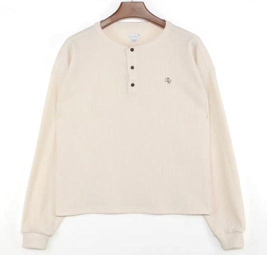 Waffle Knit [Beige]